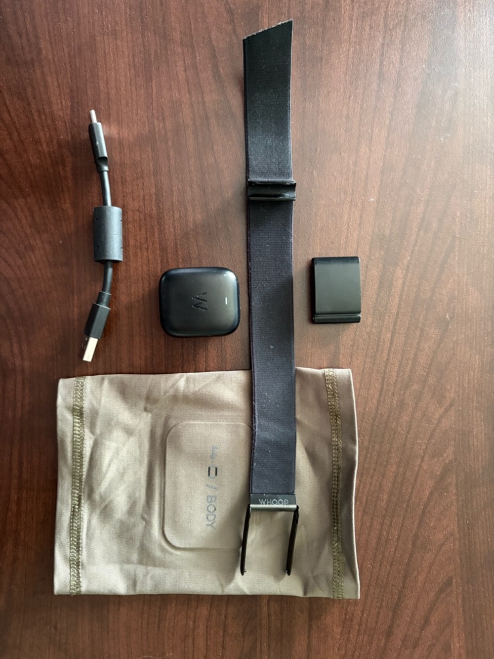 WHOOP 4.0 Black Fitness Strap with Accessories